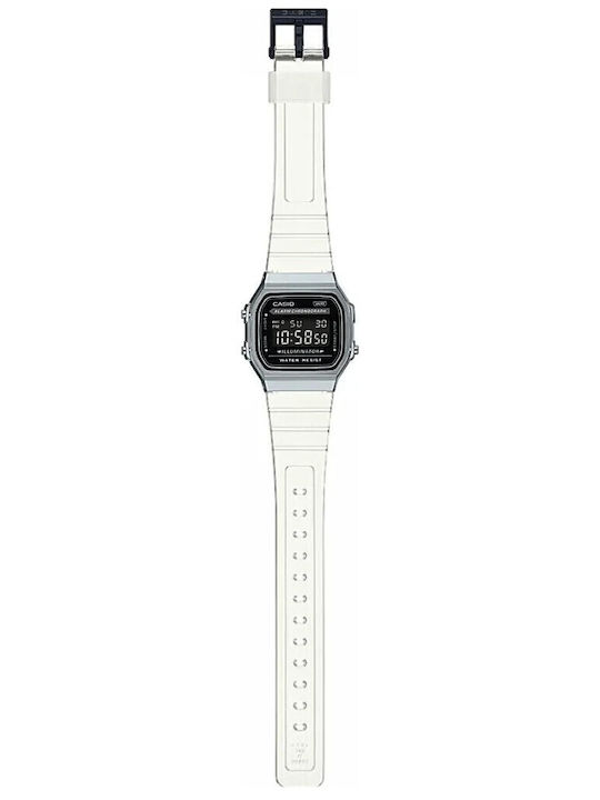 Casio Casio Vintage Ρολόι Μπαταρίας με Καουτσούκ Λουράκι