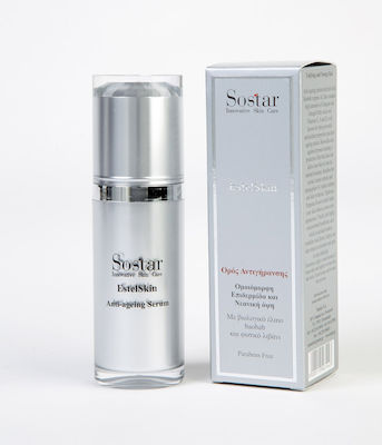 Sostar EstelSkin Anti-îmbătrânire Serum Față cu Vitamina C 30ml