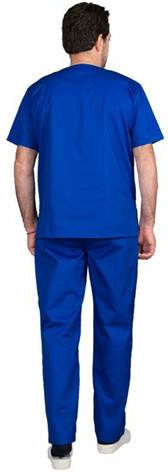 Alezi Classic Unisex Σετ Ιατρικό Παντελόνι και Μπλούζα Μπλε