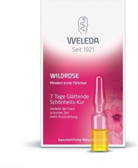 Weleda Wild Rose Αντιγηραντικό Serum Προσώπου 7x0.8ml