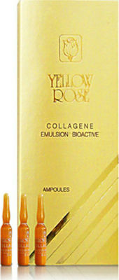 Yellow Rose Feuchtigkeitsspendend Serum Gesicht mit Kollagen 12x3ml