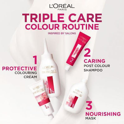 L'Oreal Paris Excellence Creme Triple Care Color Set Haarfarbe 9.1 Very Light Ash Blonde 48ml