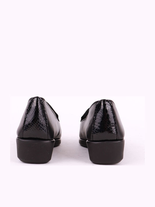 0039 Mocasini dama în culoarea Negru