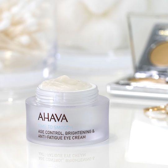 Ahava Time to Smooth Κρέμα Ματιών για Ενυδάτωση , Αντιγήρανση & Μαύροι Κύκλοι 15ml