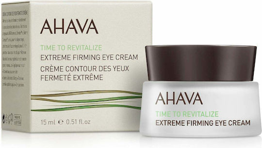 Ahava Time To Revitalize Κρέμα Ματιών για Ενυδάτωση , Αντιγήρανση , Σύσφιξη & Μαύροι Κύκλοι 15ml