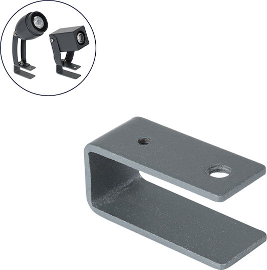 GloboStar Spotlight Base for Spotlights made of Aluminum Silver 90476