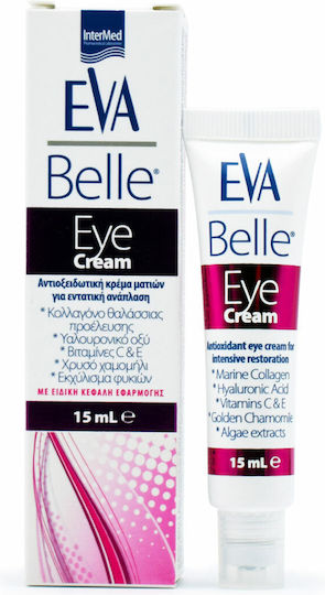 InterMed Eva Belle Cremă de Ochi Intensivă pentru Anti-îmbătrânire Cearcane Pungi Sub Ochi și Reconstrucție 15ml