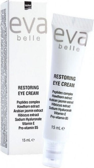 InterMed Eva Belle Restoring Augenbefeuchter für Schwarze Kreise Anti-Aging Feuchtigkeitsspendend & Taschen 15ml