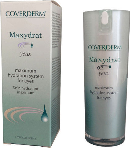 Coverderm Maxydrat Eye Gel for Moisturizing and Anti-Wrinkle 15ml
