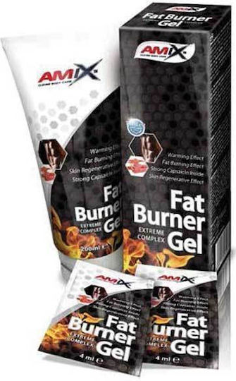 Amix Gel Pentru Arderea Grăsimilor Pentru Slăbire și Celulită 200ml