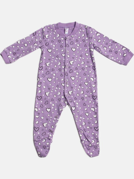 Dreams by Joyce Stardust Module Bodys-uri Pentru Bebeluşi Lila 2 Bucăţi