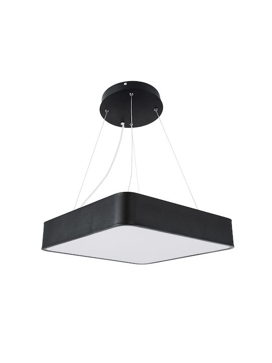 GloboStar Kamala Deckenleuchte 40cm Schwarz mit Integrierter LED und Fernbedienung
