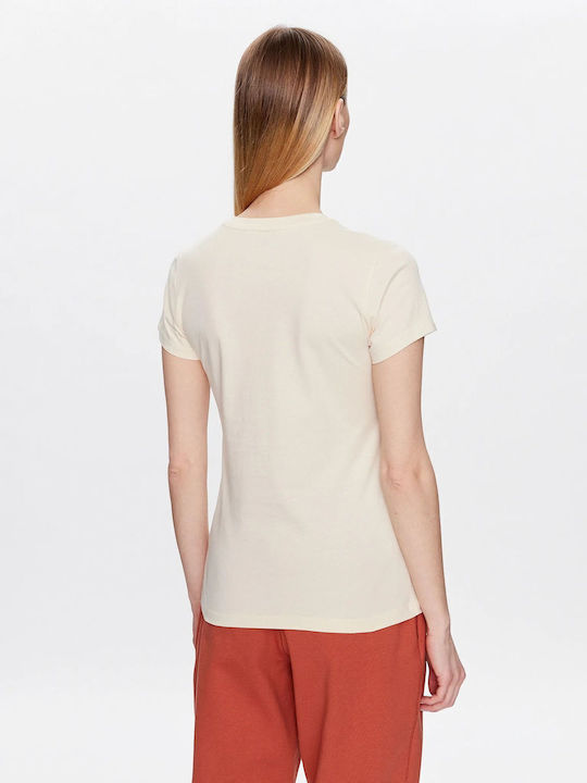 New Balance Essentials Stacked T-Shirt Beige