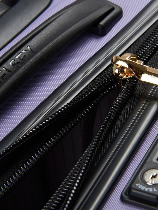 Delsey Segur 2.0 Μεγάλη Βαλίτσα Ταξιδίου Σκληρή Lavender με 4 Ρόδες Ύψους 79.5εκ.