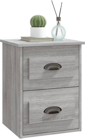 Nachttische Grey Sonoma 2Stück 41.5x36x53cm