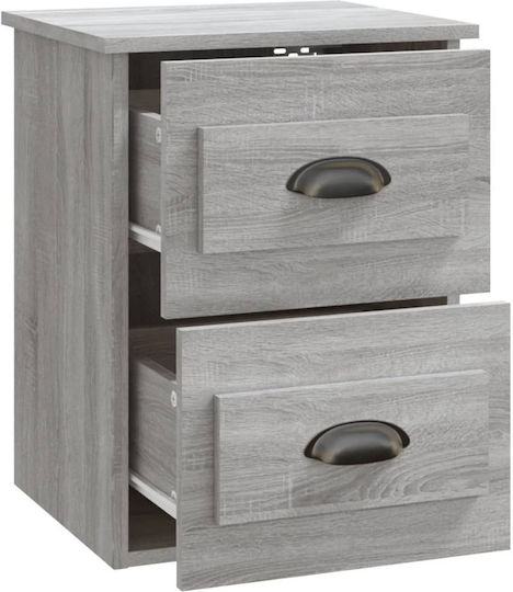 Nachttische Grey Sonoma 2Stück 41.5x36x53cm