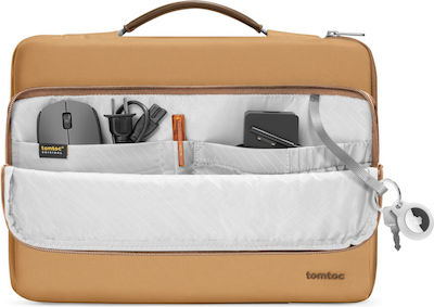 tomtoc Versatile A14 Wasserdicht Tasche Fall für Laptop 16" in Braun Farbe