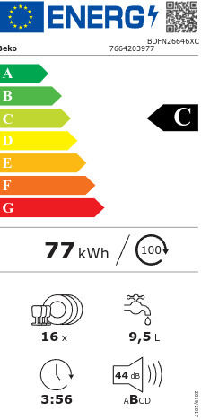 Beko за 16 комплекта Ш60xВ85см. Inox