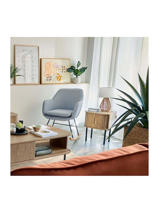 Nachttisch Colva Beige 40x40x53cm