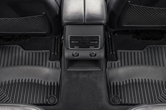 Frogum Set of Front and Rear Mats 4pcs Tray Type for Volkswagen Tiguan Ford Edge 2007-2016 Black
