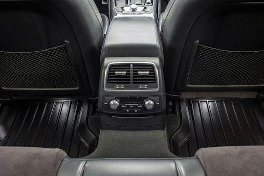 Frogum Set of Front and Rear Mats 4pcs Tray Type for Audi A4 Ford Edge 2008-2013 Black