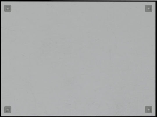 vidaXL Magnetic Hanging Dry Erase Board 80x60cm