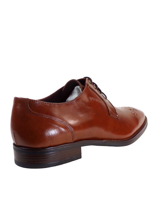 Leder Herrenschuhe Tabac Braun