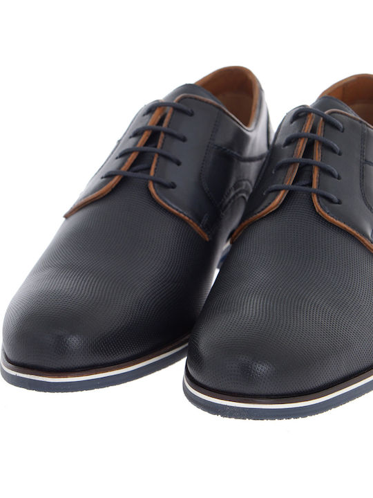 Men's Leather Dress Shoes Blue