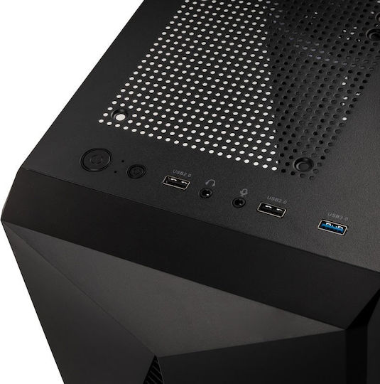 Kolink Inspire X3 ARGB Gaming Midi-Turm Computergehäuse Schwarz