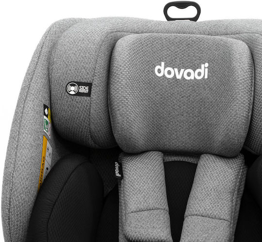 Dovadi iGO Καθισματάκι Αυτοκινήτου i-Size με Isofix Black-Grey 0-36 kg