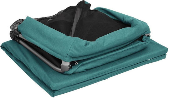 vidaXL Playpen with Mattress Green 110x82cm