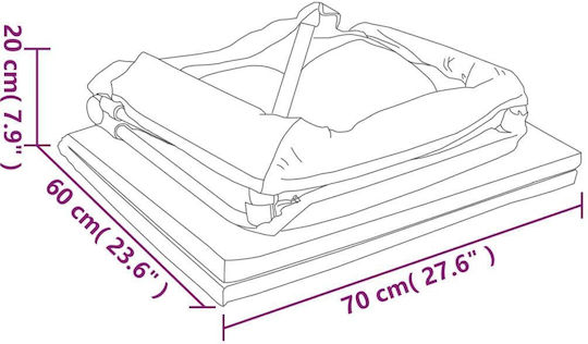 vidaXL Playpen with Mattress Green 110x82cm