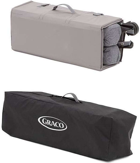 Graco Foldlite Shadow Playpen with Mattress Gray 105x63.5cm