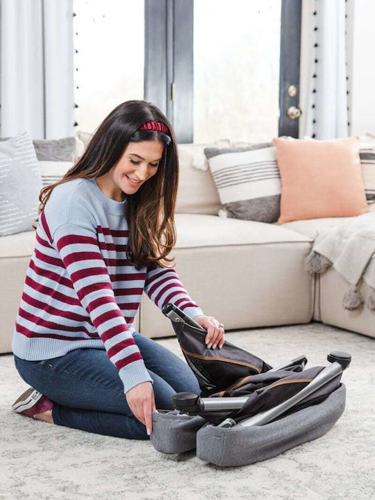 Graco Foldlite Shadow Loc de joacă cu Saltea Gri 105x63.5cm