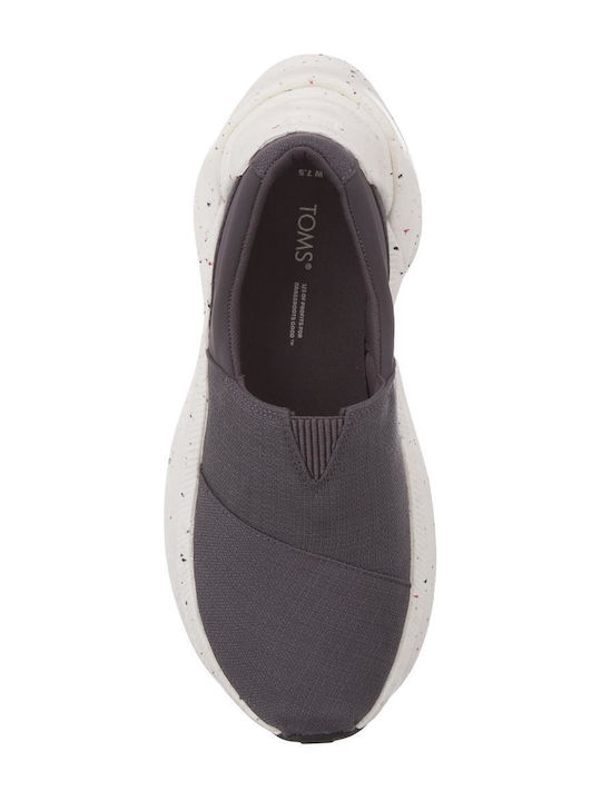 Gamma Πάνινα Ανδρικά Slip-On Γκρι