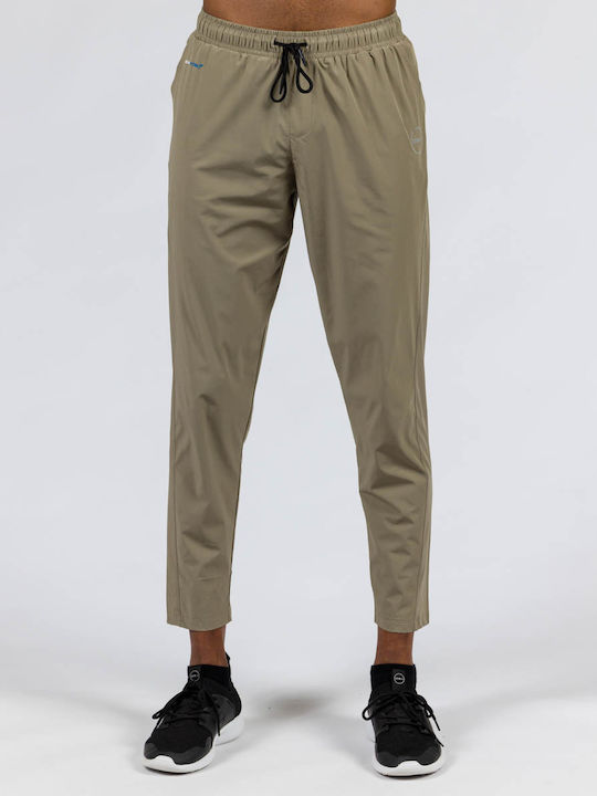 GSA Men's Sweatpants with Rubber Beige