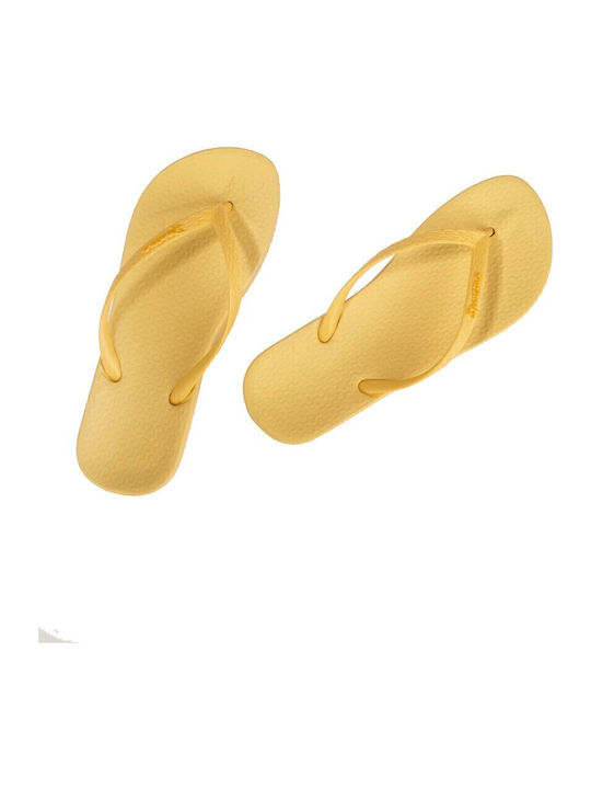 Women's Flip Flops Yellow