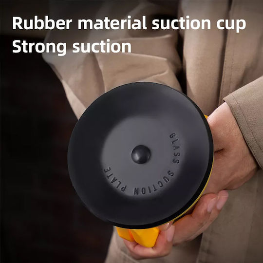 Deli Plastic Single Work Suction Cup 118mm with Max Lifting Weight 40kg