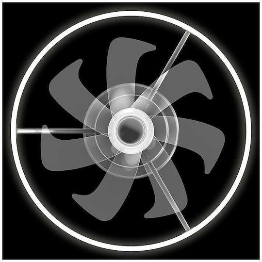 Life Halo Ceiling Light 50cm with Light Grey / Black