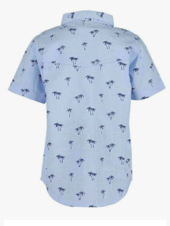 SHIRT - PALM TREES BLUE BOY