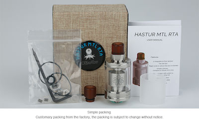 Cthulhu Hastur MTL RTA 3.5ml Silver