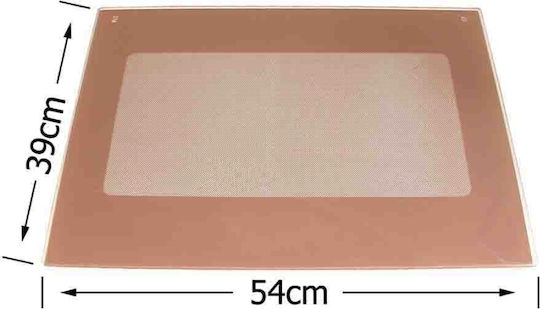 Εξωτερικό Κρύσταλλο Φούρνου Bosch Pitsos Siemens 53.5 X 38 Cm