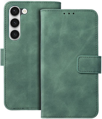 Forcell Tender Synthetic Leather Wallet Green (Galaxy S23)