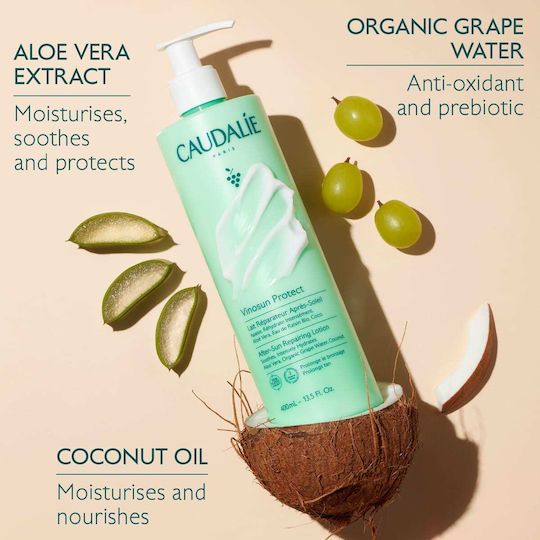 Caudalie Vinosun Protect After Sun Lotion with Aloe Vera 400ml