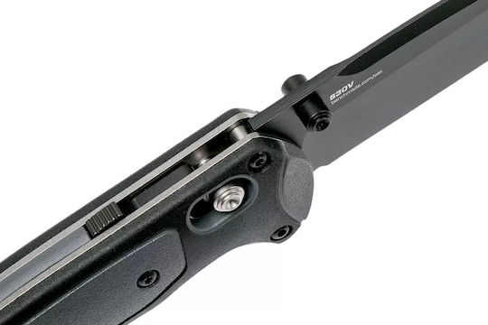 Benchmade Mini Boost Briceag Negru în Toc
