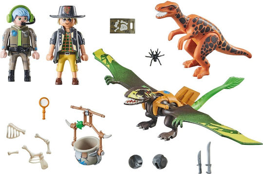 Playmobil Dino Rise Dimorphodon & Explorers pentru 5-10 ani