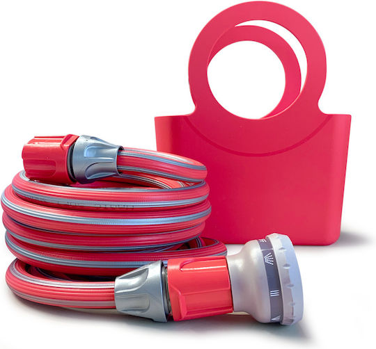 Idro Easy Magic Soft Corallo Sardegna Furtun Extensibil Set 1/2" 15m