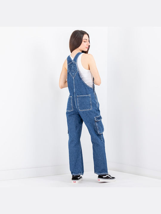 Dr Denim Women's Jumpsuit Denim Blue