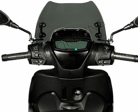 Malossi Motorcycle Windshield & Windscreen Tinted Visor for Piaggio Medley 125 / Medley 150 4518761