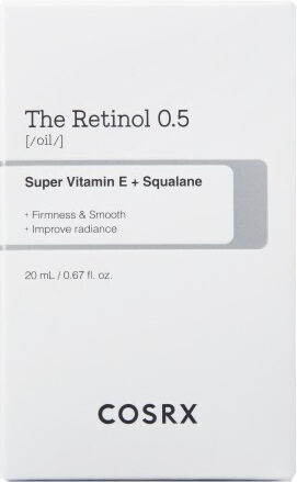 Cosrx The Retinol 0.5 Gesichtsöl mit Vitamin E für Anti-Aging 20ml